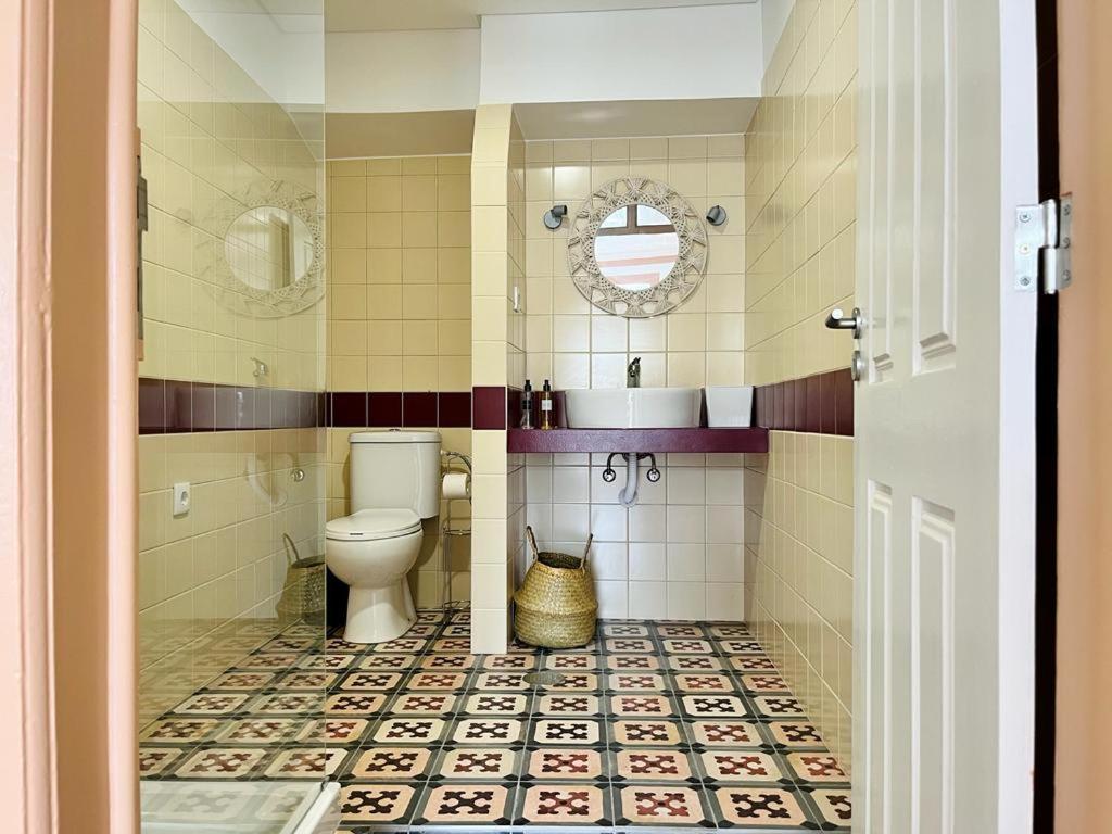 Casa Rosa Com Ac Lägenhet Coimbra Exteriör bild
