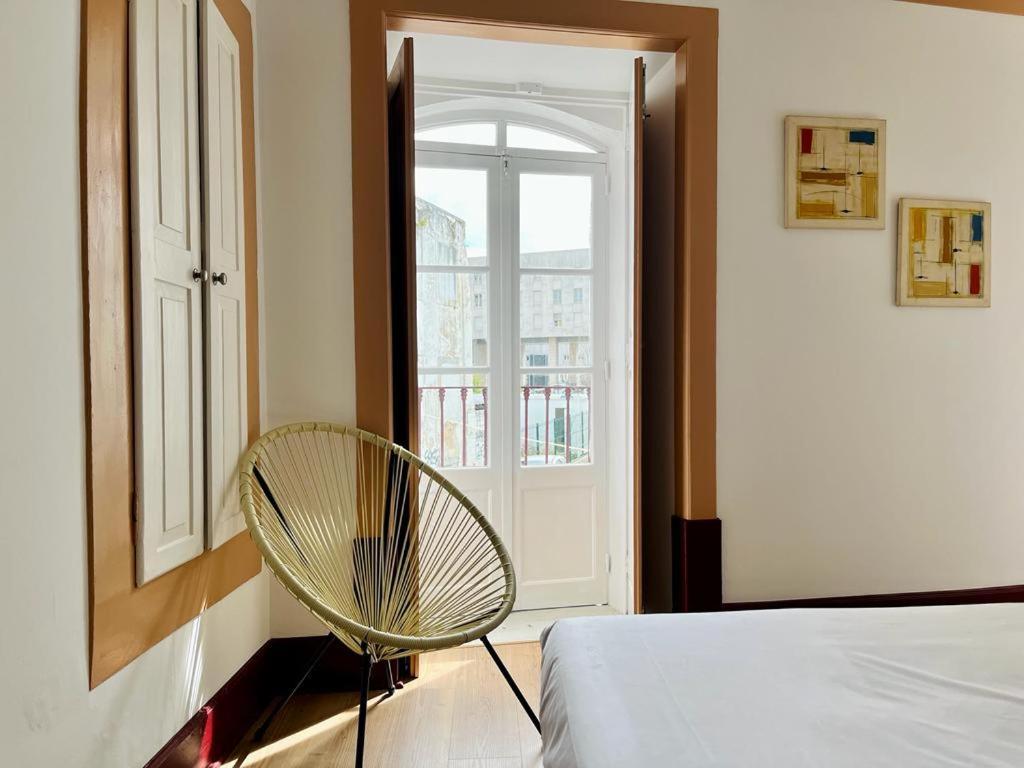 Casa Rosa Com Ac Lägenhet Coimbra Exteriör bild