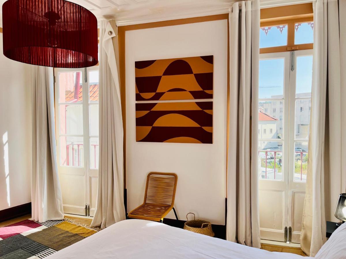 Casa Rosa Com Ac Lägenhet Coimbra Exteriör bild