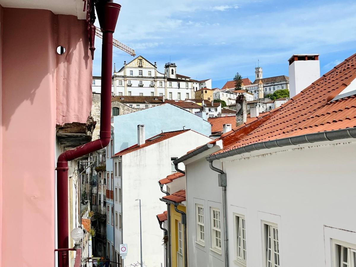 Casa Rosa Com Ac Lägenhet Coimbra Exteriör bild